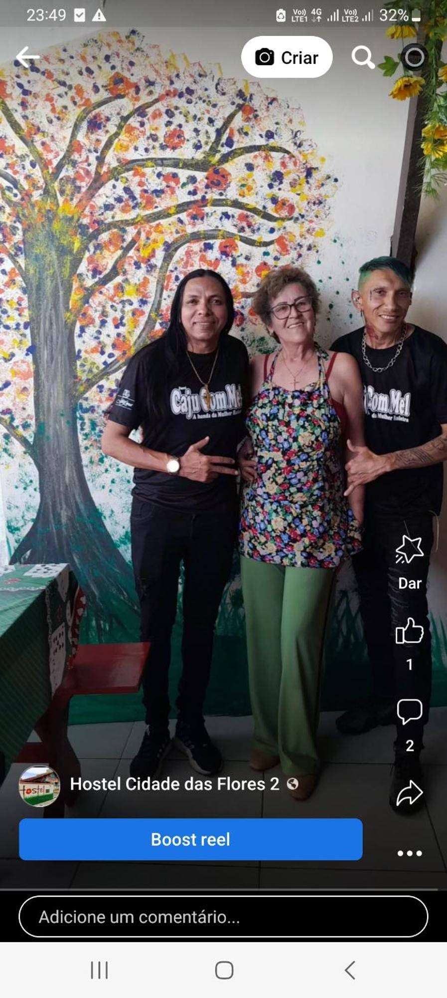 Hostel Cidade Das Flores 2 Joinville Extérieur photo